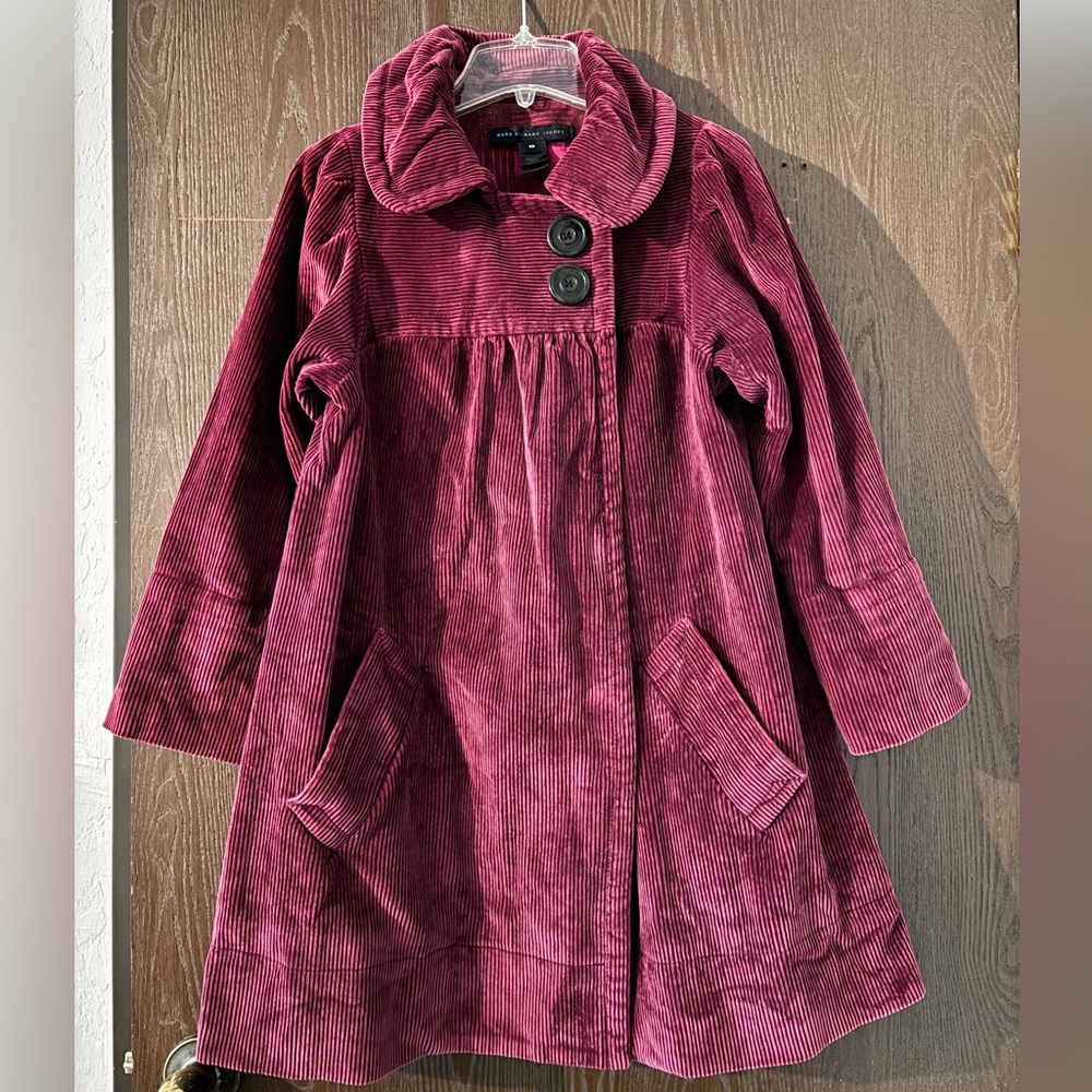 Marc By Marc Jacobs Women’s Corduroy Pea Coat - Purple